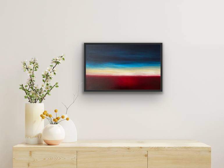 Original Abstract Landscape Painting by Roger Colson