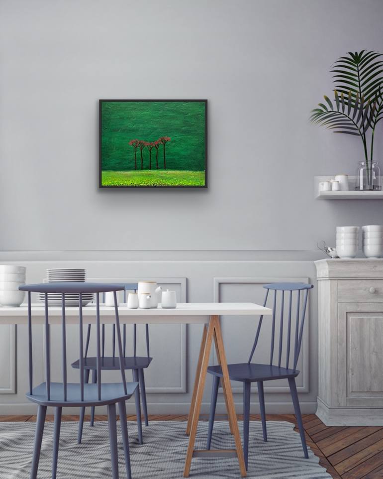 Original Abstract Nature Painting by Roger Colson