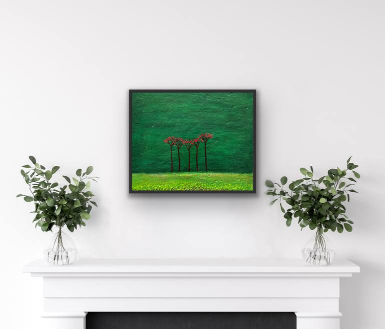 Original Abstract Nature Painting by Roger Colson