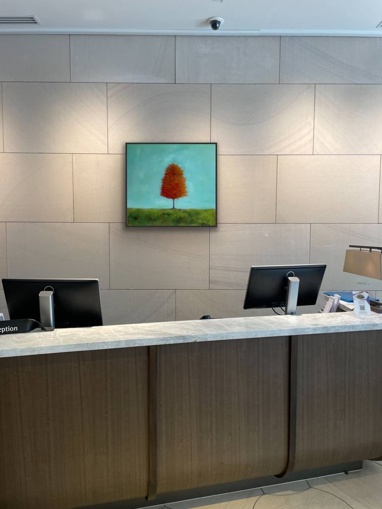Original Fine Art Tree Painting by Roger Colson