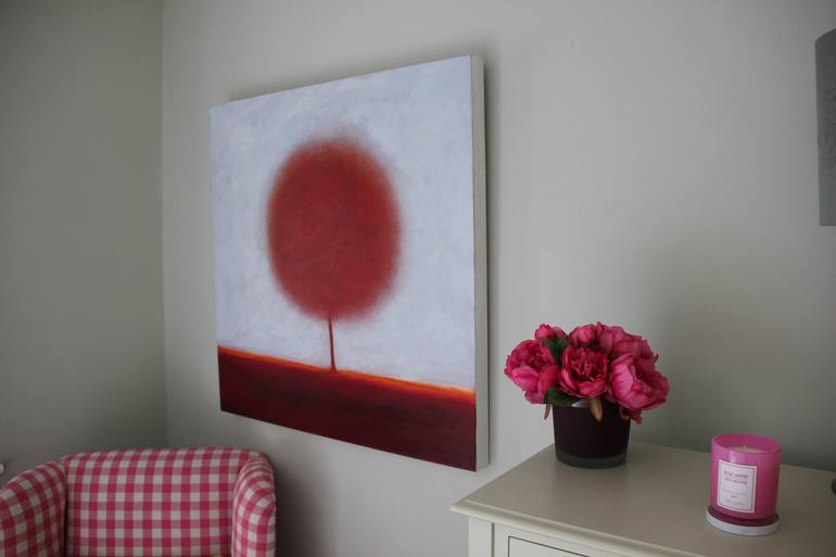 Original Abstract Landscape Painting by Roger Colson