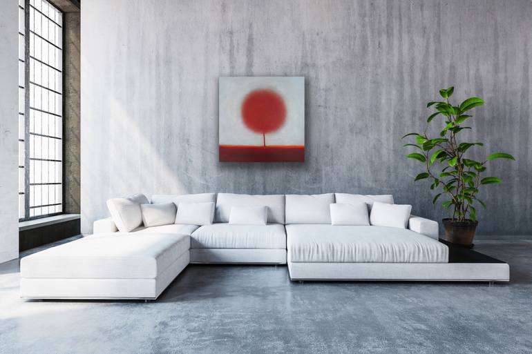 Original Abstract Landscape Painting by Roger Colson
