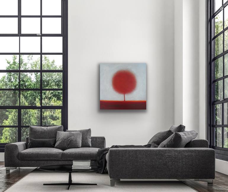 Original Abstract Landscape Painting by Roger Colson