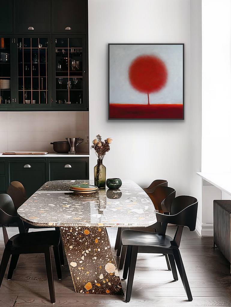 Original Abstract Landscape Painting by Roger Colson
