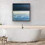 Hung in the bathroom