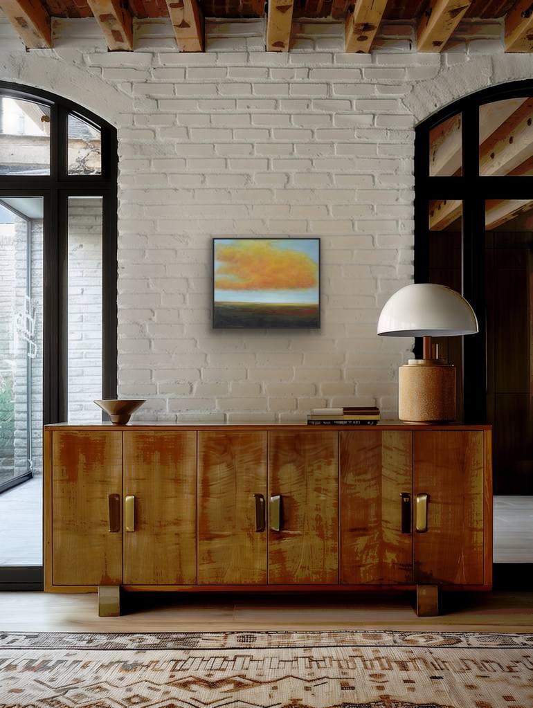 Original Abstract Expressionism Abstract Painting by Roger Colson