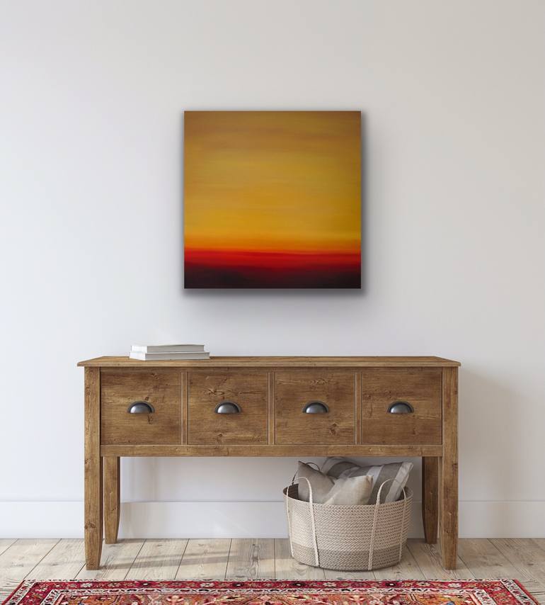 Original Abstract Expressionism Abstract Painting by Roger Colson