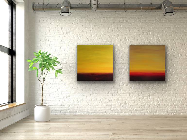 Original Abstract Expressionism Abstract Painting by Roger Colson