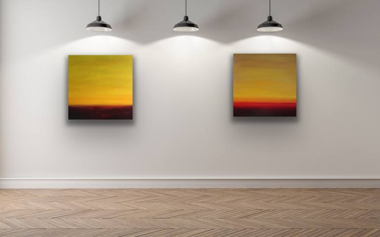 Original Abstract Expressionism Abstract Painting by Roger Colson