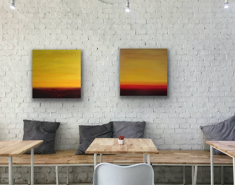 Original Abstract Expressionism Abstract Painting by Roger Colson