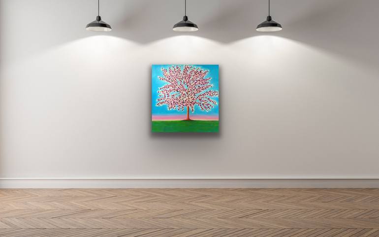 Original Fine Art Tree Painting by Roger Colson