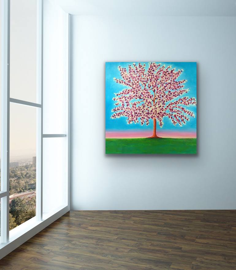 Original Tree Painting by Roger Colson