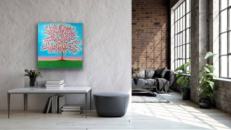 Original Tree Painting by Roger Colson