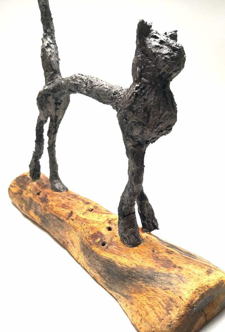 Original Abstract Animal Sculpture by Diana Capstick Art on the Edge