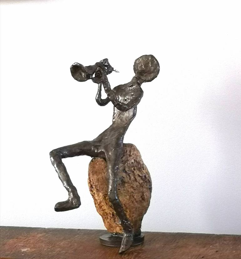 Original Music Sculpture by Diana Capstick Art on the Edge