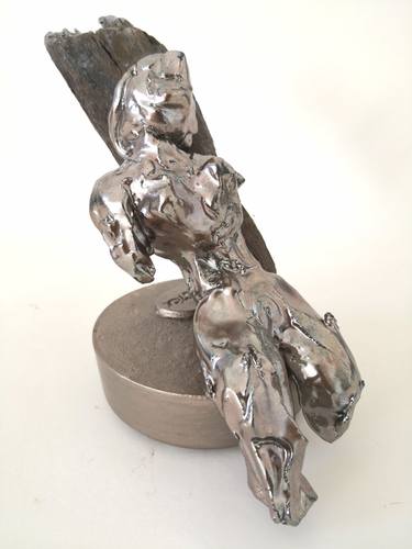 Original Abstract Sculpture by Diana Capstick Art on the Edge