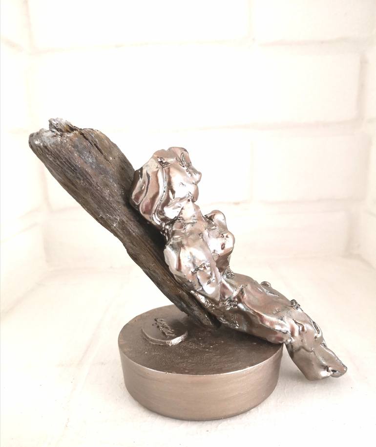 Original Abstract Expressionism Abstract Sculpture by Diana Capstick Art On The Edge