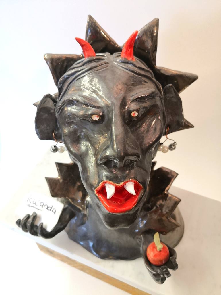 Original Politics Sculpture by Diana Capstick Art on the Edge