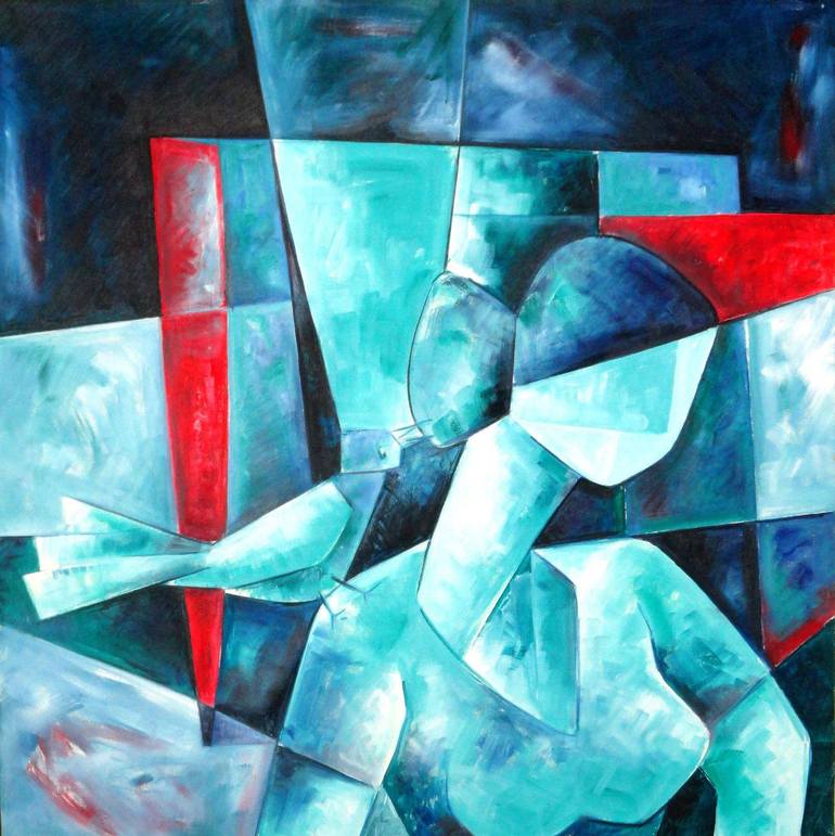 Print of Cubism Abstract Installation by shahid rana