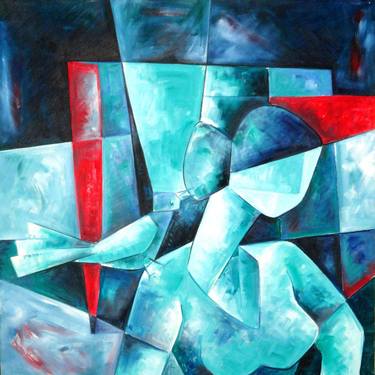 Print of Cubism Abstract Installation by shahid rana