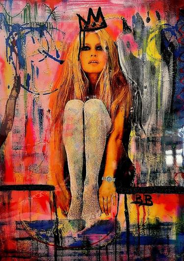 Original Figurative Women Mixed Media by Tarja Vandergoot Art by Tar