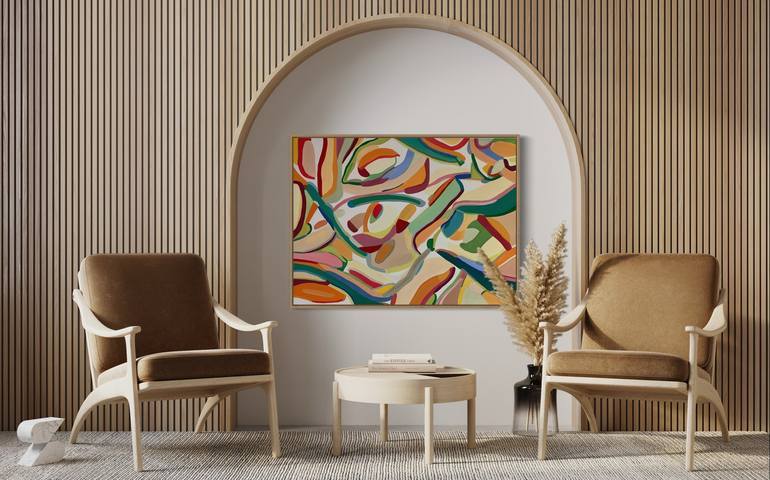 Original Abstract Painting by Inês Belchior