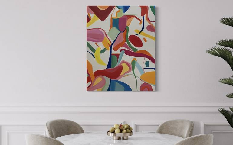 Original Abstract Painting by Inês Belchior