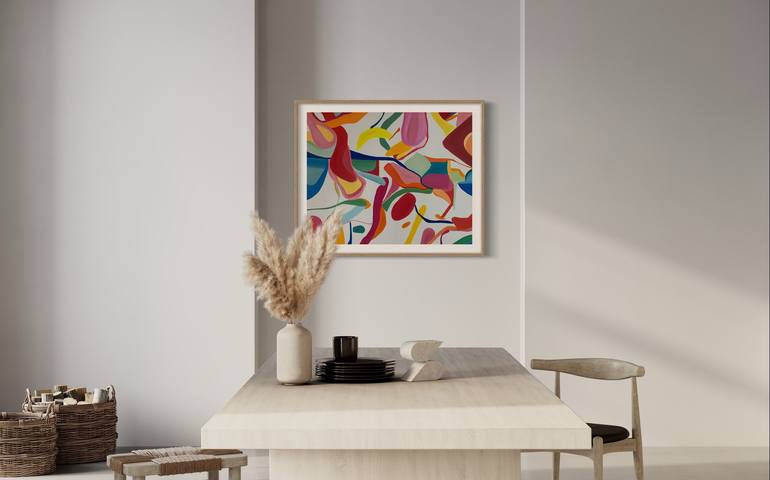 Original Abstract Painting by Inês Belchior