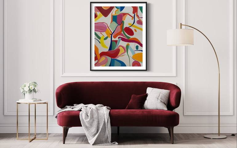 Original Abstract Painting by Inês Belchior