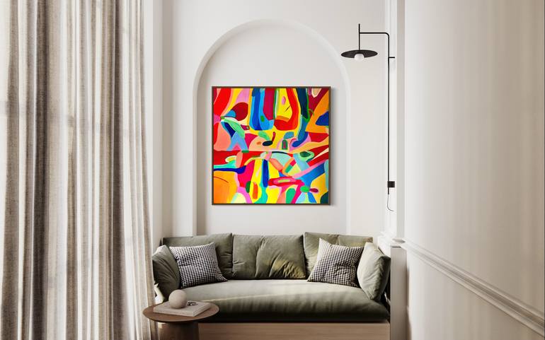 Original Abstract Painting by Inês Belchior