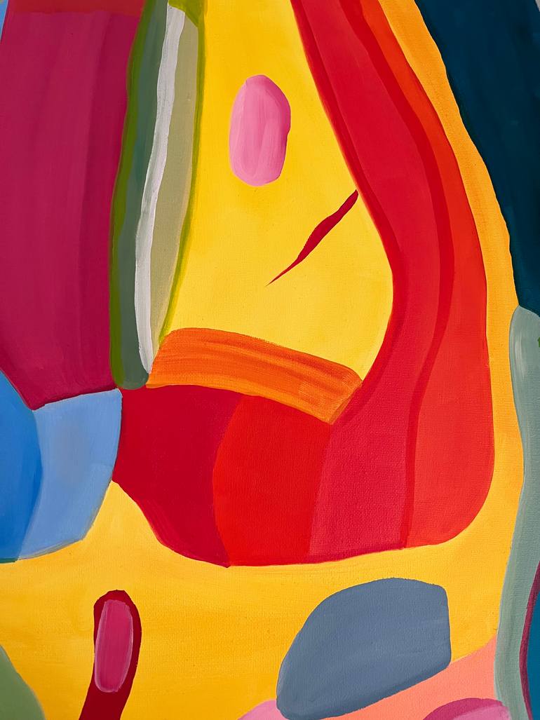 Original Abstract Painting by Inês Belchior