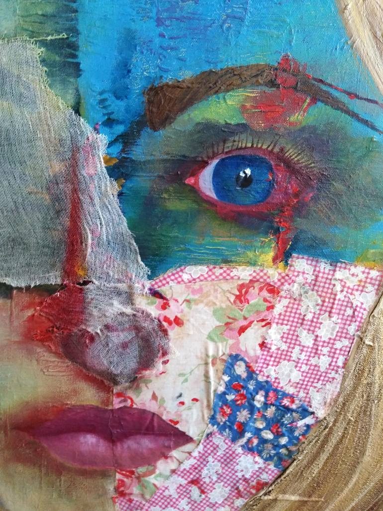 Original Conceptual Women Collage by Aine Britton