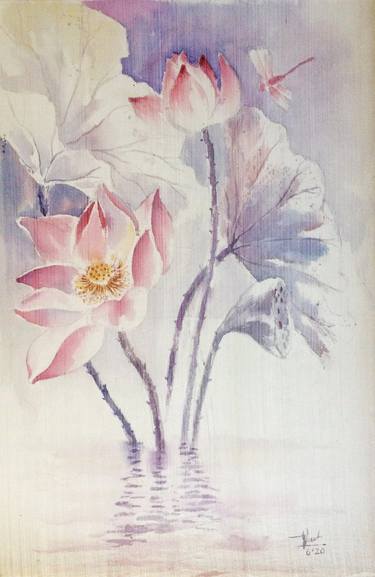 Print of Art Deco Floral Paintings by Viet Ta