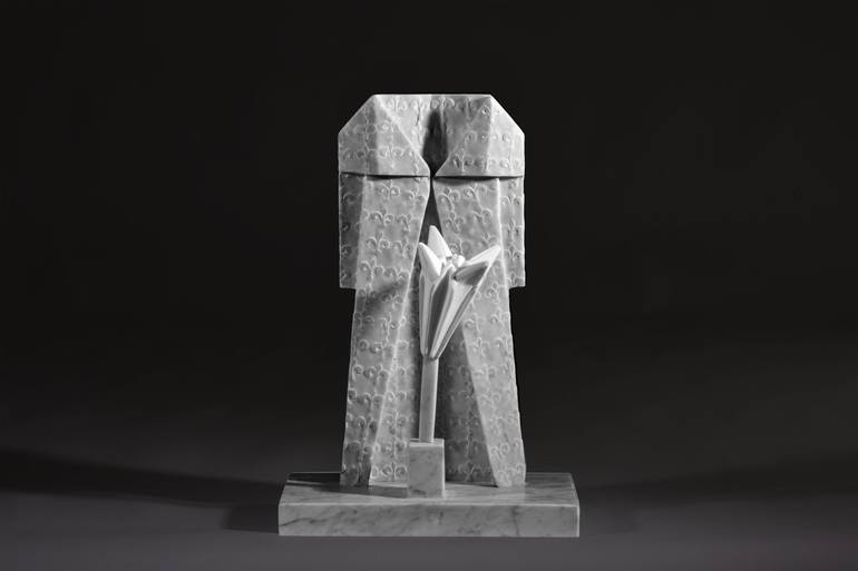 Original Abstract Geometric Sculpture by Verena Mayer-Tasch