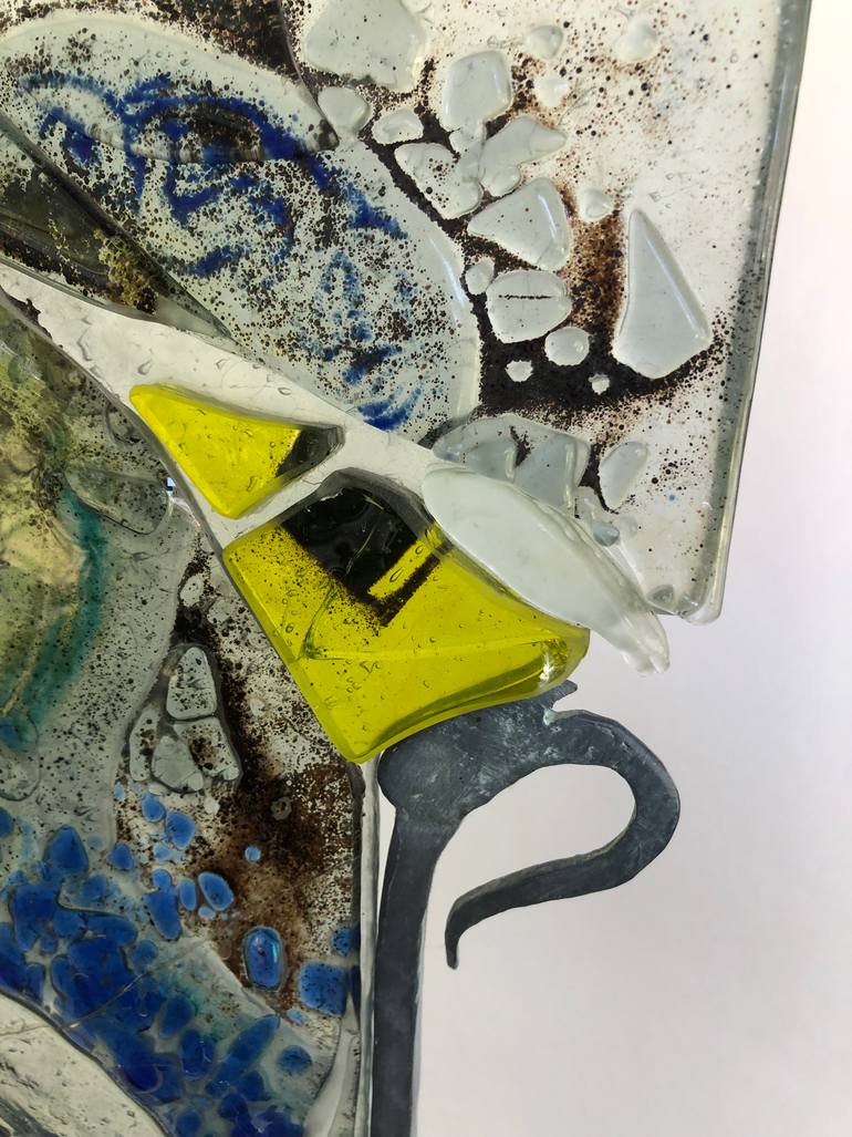 Original Abstract People Sculpture by Slobodan Marinkovic