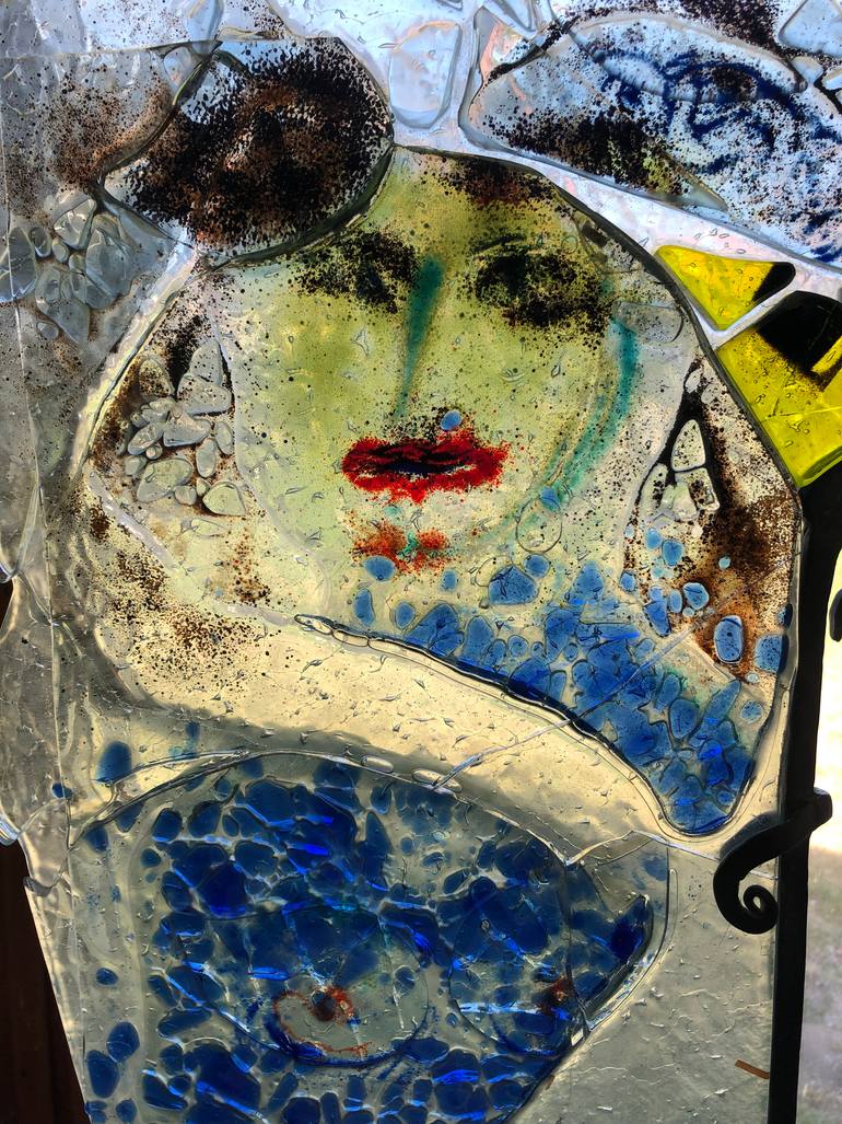 Original Abstract People Sculpture by Slobodan Marinkovic