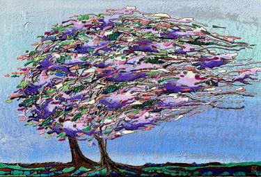 Print of Tree Paintings by Inna Deriy