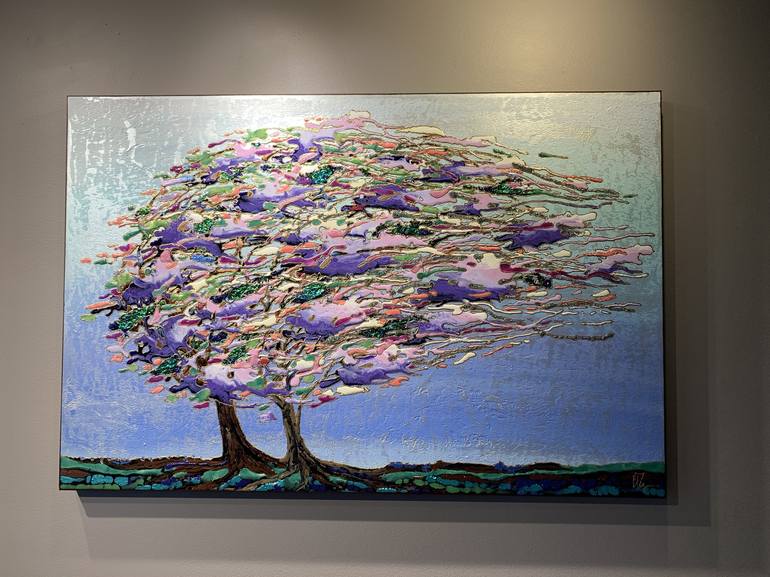 Original Tree Painting by Inna Deriy