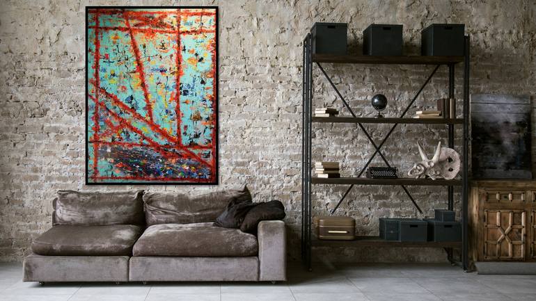 Original Abstract Painting by ART FIFI