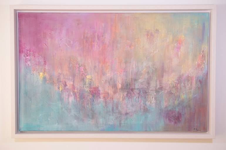 Original Abstract Expressionism Abstract Painting by Francisco Zurera