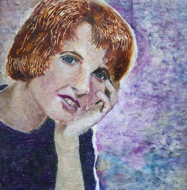 Print of Portrait Paintings by Roberta Miles