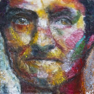 Print of Portraiture Portrait Paintings by Roberta Miles