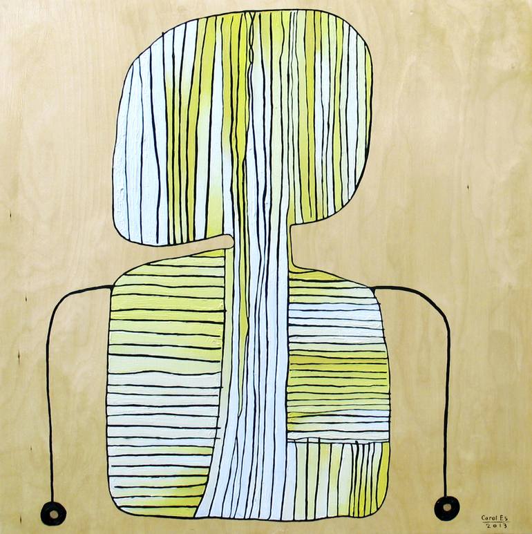 Original Abstract Expressionism Abstract Paintings by Ayin Es