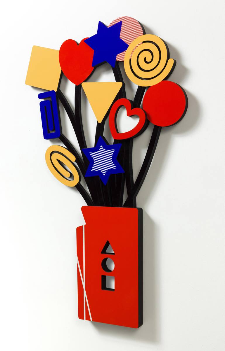 Original Contemporary Botanic Sculpture by Art Time Gallery Israel