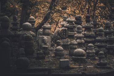 Buddhist cemetery at Kiyomizu temple in Kyoto, Japan - Limited Edition of 50 thumb