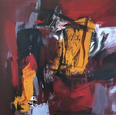 Original Abstract Expressionism Abstract Paintings by Miriana Savova