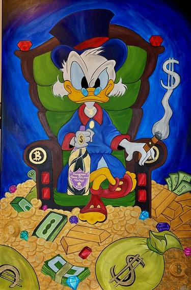 Scrooge, Bitcoin and Dom Pérignon thumb