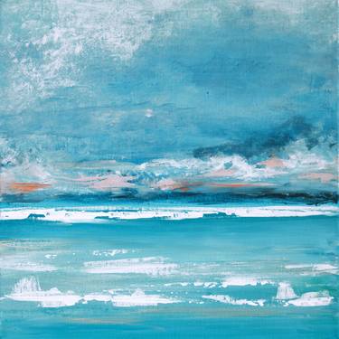 Original Abstract Seascape Painting by evalhyn artist