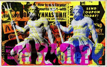 Original Contemporary Classical Mythology Printmaking by Angus Comyns