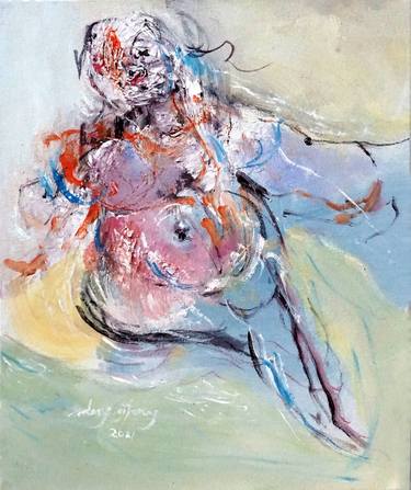 Original Women Painting by Desy Gitary
